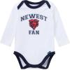 imageGerber NFL Baby Boys 3piece Onesie Bodysuit Active Pant and Cap SetBears