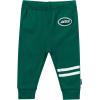 imageGerber NFL Baby Boys 3piece Onesie Bodysuit Active Pant and Cap SetJets