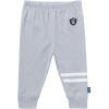 imageGerber NFL Baby Boys 3piece Onesie Bodysuit Active Pant and Cap SetRaiders