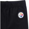 imageGerber NFL Baby Boys 3piece Onesie Bodysuit Active Pant and Cap SetSteelers
