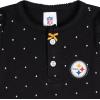 imageGerber NFL Baby Girls Nfl Team Footless CoverallSteelers