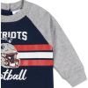 imageGerber NFL Unisex Baby Nfl Team Footed CoverallPatriots