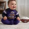 imageGerber NFL Unisex Baby Nfl Team Footed Sleep and PlayTeam Color
