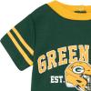 imageGerber NFL Unisex Baby Nfl Team Short Sleeve RomperPackers