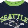 imageGerber NFL Unisex Baby Nfl Team Short Sleeve RomperSeahawks