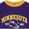 imageGerber NFL Unisex Baby Nfl Team Short Sleeve RomperVikings