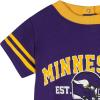 imageGerber NFL Unisex Baby Nfl Team Short Sleeve RomperVikings