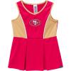 imageGerber NFL babygirls Nfl Cheerleader Dress and Bloomer Set49ers