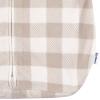 imageGerber Unisex Baby Fleece Wearable BlanketGrey Plaid