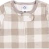 imageGerber Unisex Baby Fleece Wearable BlanketGrey Plaid
