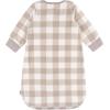 imageGerber Unisex Baby Fleece Wearable BlanketGrey Plaid