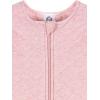 imageGerber Unisex Baby Quilted Wearable Blanket Cotton Blend Oekotex Certified 2way Zipper Safe Sleep SolutionPink Heather