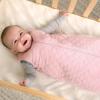 imageGerber Unisex Baby Quilted Wearable Blanket Cotton Blend Oekotex Certified 2way Zipper Safe Sleep SolutionPink Heather