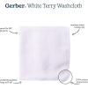 imageGerber Washcloth White 6Count6 Count Pack of 1