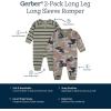 imageGerber babyboys 2pack Long Leg RomperBaby and Toddler TShirt SetGreen