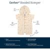 imageGerber babyboys Hooded Cotton RomperDesert