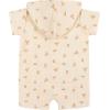 imageGerber babyboys Hooded Cotton RomperDesert