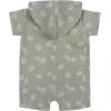 imageGerber babyboys Hooded Cotton RomperPalms