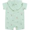imageGerber babyboys Hooded Cotton RomperSea Scene