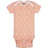 imageGrow by Gerber babygirls 5pack Shortsleeve Onesies BodysuitsOrangeYellowGreenIvory