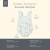 imageModern Moments by Gerber Baby Girls Sleeveless French Terry RomperMint Daisies