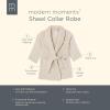 imageModern Moments by Gerber Baby Plush Shawl Collar RobeLight Beige
