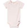 imageModern Moments by Gerber Unisex Baby 4pack Shortsleeve Bodysuits ampamp Shortie SetDusty Yellow FloralLight Rose