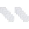 imageGerber Washcloth White 6Count6 Count Pack of 2