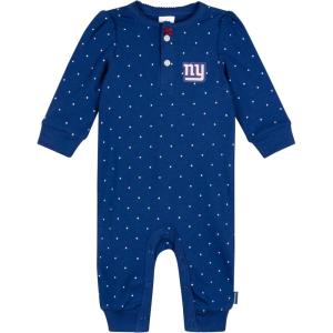 imageGerber NFL Baby Girls Nfl Team Footless CoverallGiants