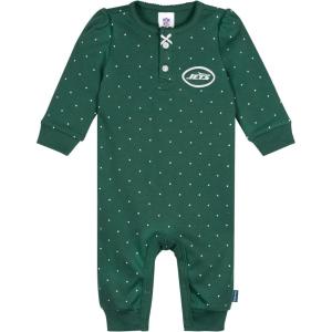 imageGerber NFL Baby Girls Nfl Team Footless CoverallJets