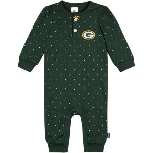 imageGerber NFL Baby Girls Nfl Team Footless CoverallPackers