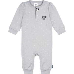 imageGerber NFL Baby Girls Nfl Team Footless CoverallRaiders