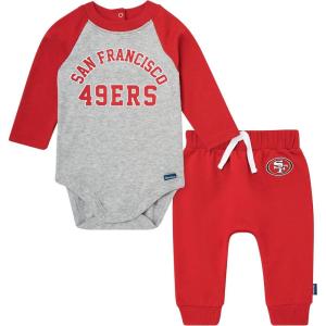 imageGerber NFL Unisex Baby Nfl Onesie Bodysuit and Jogger Set49ers