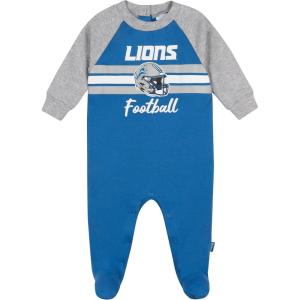imageGerber NFL Unisex Baby Nfl Team Footed CoverallLions
