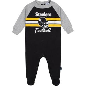 imageGerber NFL Unisex Baby Nfl Team Footed CoverallSteelers