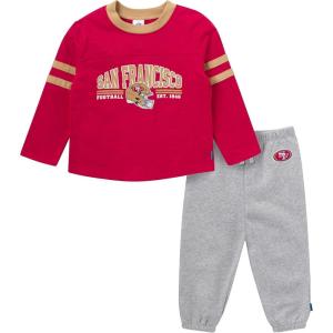 imageGerber NFL Unisex Baby Nfl Team Shirt and Sweatpants Set49ers