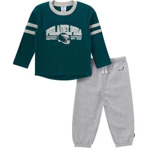 imageGerber NFL Unisex Baby Nfl Team Shirt and Sweatpants SetEagles