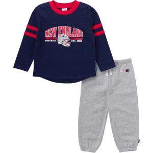 imageGerber NFL Unisex Baby Nfl Team Shirt and Sweatpants SetPatriots
