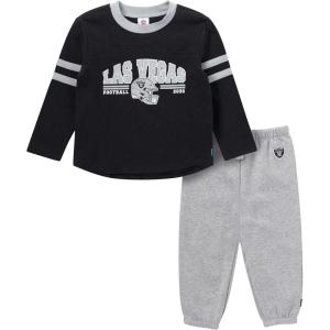 imageGerber NFL Unisex Baby Nfl Team Shirt and Sweatpants SetRaiders