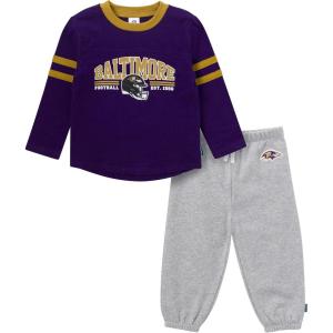 imageGerber NFL Unisex Baby Nfl Team Shirt and Sweatpants SetRavens