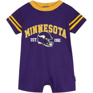 imageGerber NFL Unisex Baby Nfl Team Short Sleeve RomperVikings