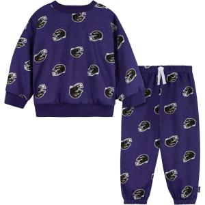 imageGerber NFL Unisex Baby Nfl Team Sweatshirt and Pants SetRavens