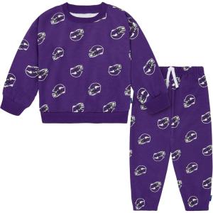 imageGerber NFL Unisex Baby Nfl Team Sweatshirt and Pants SetVikings
