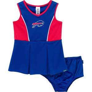 imageGerber NFL babygirls Nfl Cheerleader Dress and Bloomer SetBills