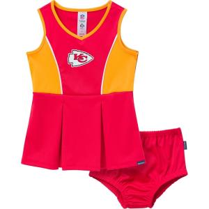 imageGerber NFL babygirls Nfl Cheerleader Dress and Bloomer SetChiefs