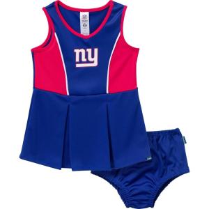 imageGerber NFL babygirls Nfl Cheerleader Dress and Bloomer SetGiants