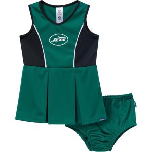 imageGerber NFL babygirls Nfl Cheerleader Dress and Bloomer SetJets