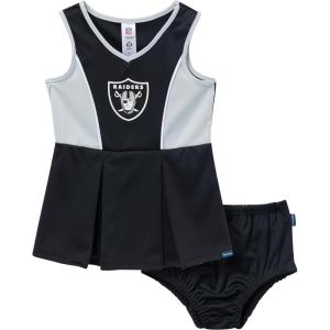 imageGerber NFL babygirls Nfl Cheerleader Dress and Bloomer SetRaiders