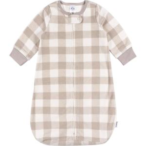 imageGerber Unisex Baby Fleece Wearable BlanketGrey Plaid