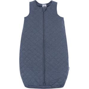 imageGerber Unisex Baby Quilted Wearable Blanket Cotton Blend Oekotex Certified 2way Zipper Safe Sleep SolutionNavy Heather